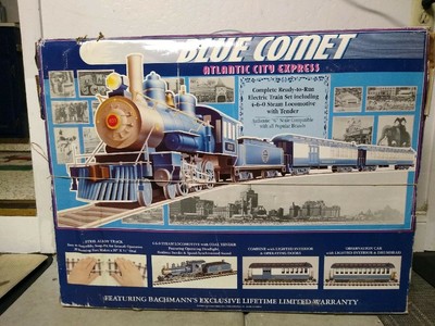 blue comet atlantic city express train set